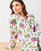Royal Palms - Tall Long PJ Set - Pink Basil - Printfresh