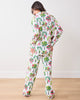 Royal Palms - Tall Long PJ Set - Pink Basil - Printfresh