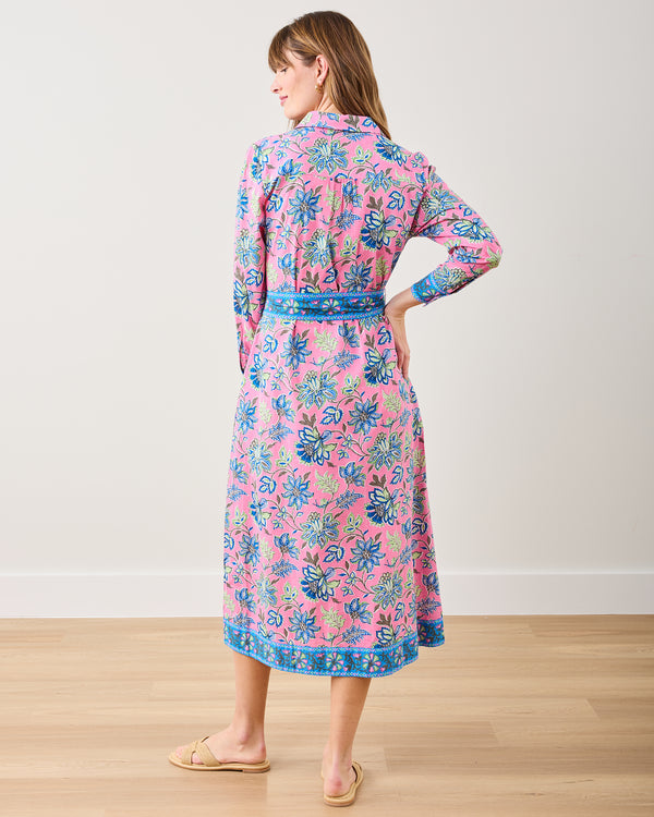 Gardenscape - Monaco Dress - Pink Palace - Printfresh