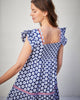 Hello Hexagon - Dunmore Dress - Periwinkle Pop - Printfresh