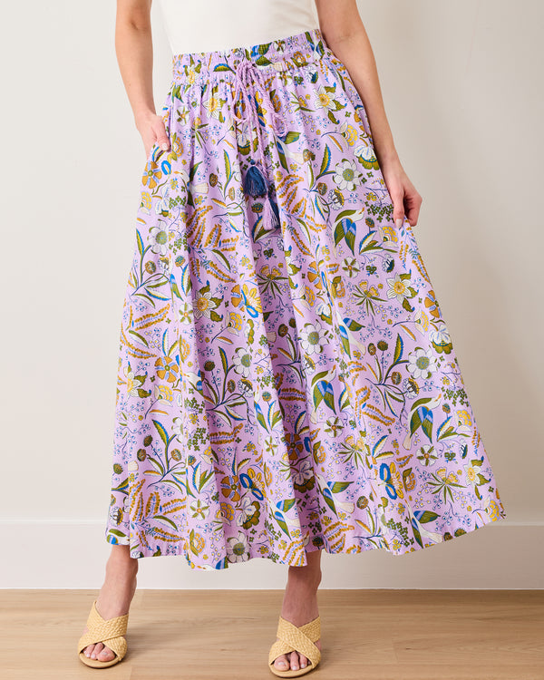 Painter's Garden - Carry On Skirt - Lavender - Printfresh