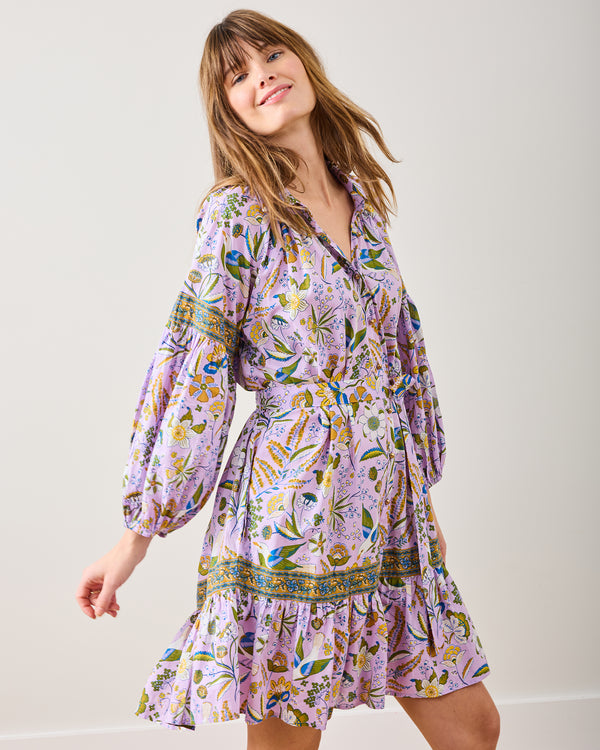 Painter's Garden - Claudia Dress - Lavender - Printfresh