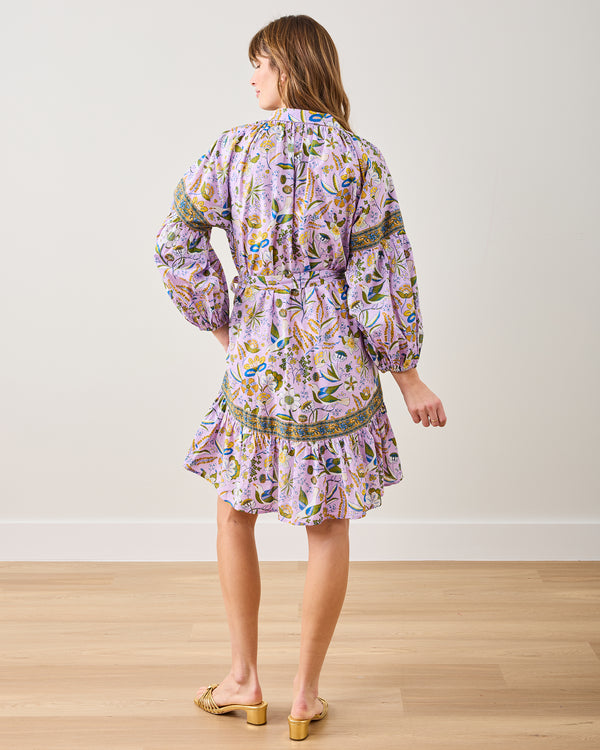 Painter's Garden - Claudia Dress - Lavender - Printfresh