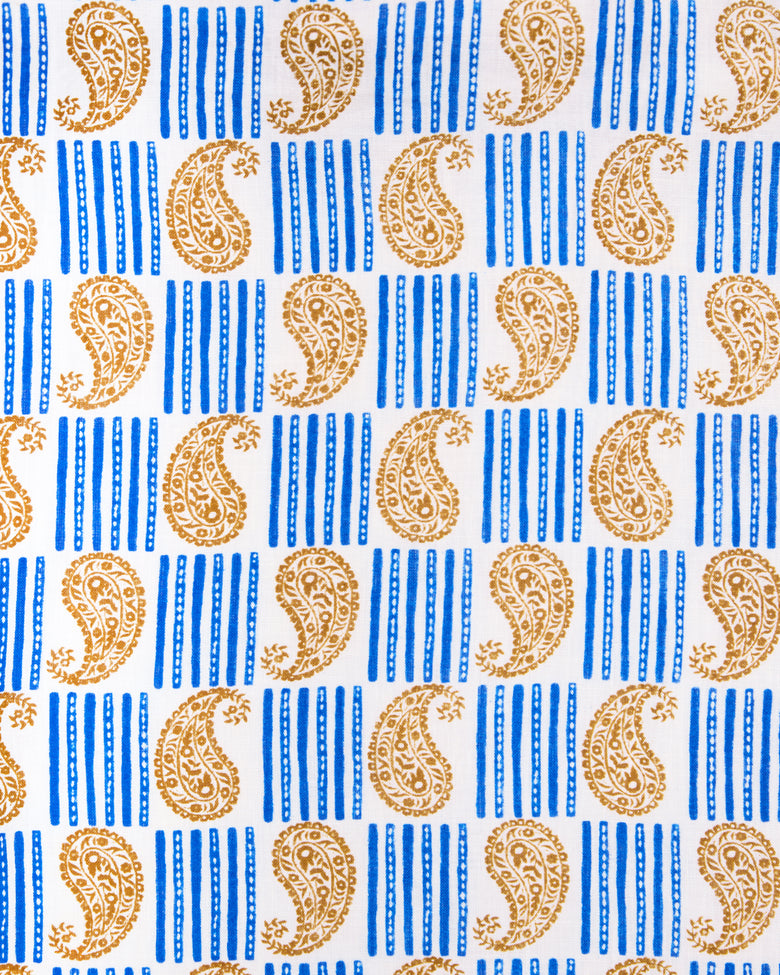 PF + Pencil & Paper Co. Island Paisley - Exuma Dress - Ivory - Printfresh