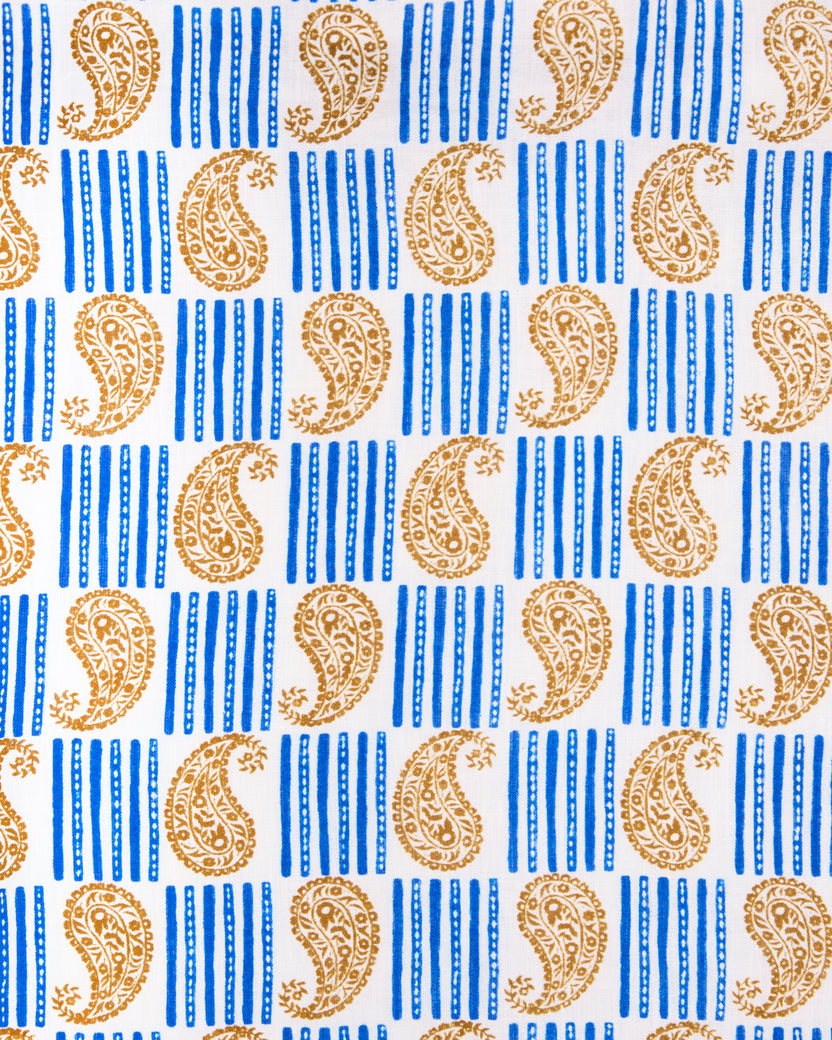 PF + Pencil & Paper Co. Island Paisley - Exuma Dress - Ivory - Printfresh