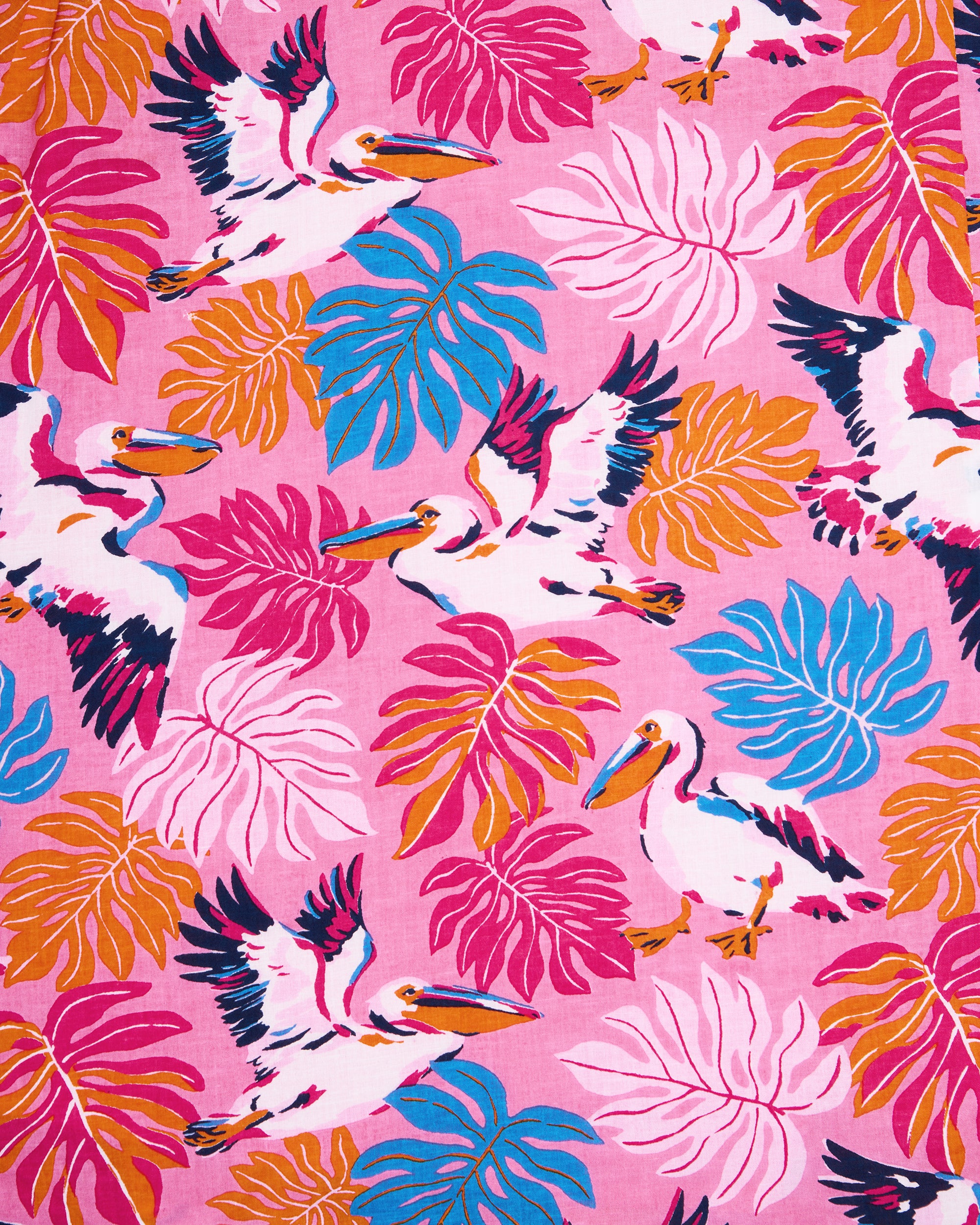 Pelican Palms - Gabriela Dress - Marina Pink – Printfresh