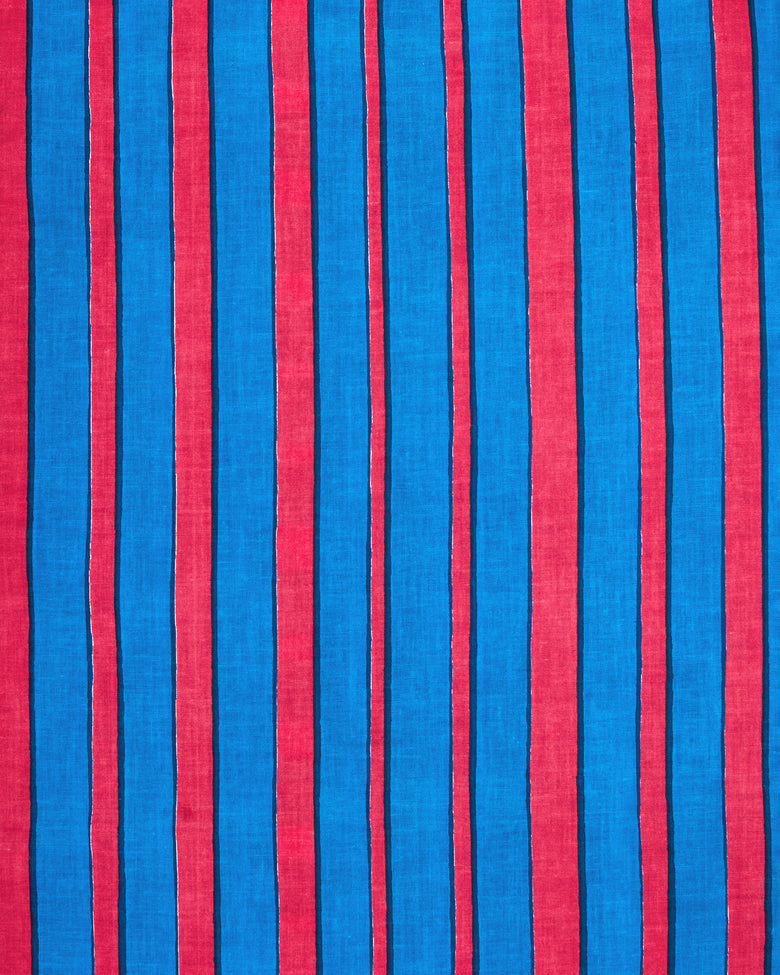 PF + Pencil & Paper Co. Nautical Stripes - Angelica Dress - Maritime Blue - Printfresh