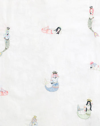 Daughters of Triton - Everyday Button Down & Boyfriend Boxers - Cloud - Printfresh