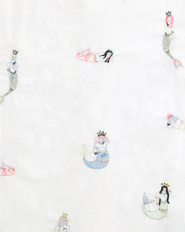 Daughters of Triton - Everyday Button Down & Boyfriend Boxers - Cloud - Printfresh