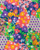 Flower Power - Short Sleeve Top & Cropped Pants Set - Grape Soda - Printfresh