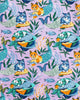 Meowing Mermaids - Robe - Lavender - Printfresh