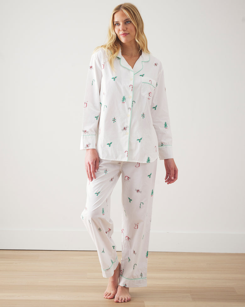 Sweet Wishes - Long PJ Set - Cloud
