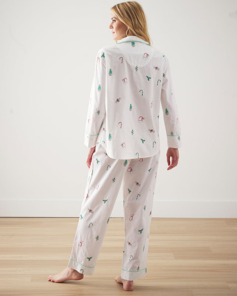 Sweet Wishes - Long PJ Set - Cloud