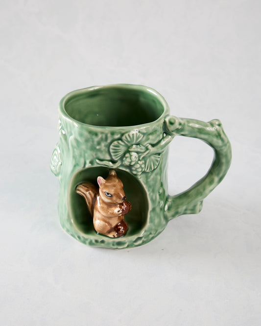 Green Combo - Squirrel Mug - Abbott