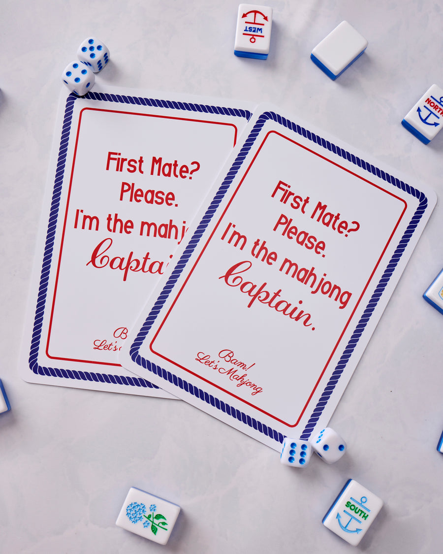 Nantucket Mahjong Tile Set - Bam! Let’s Mahjong®