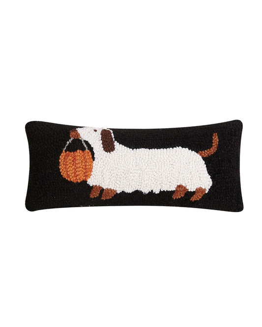 Black Combo - Halloween Dachshund Hook Pillow - Peking Handicraft