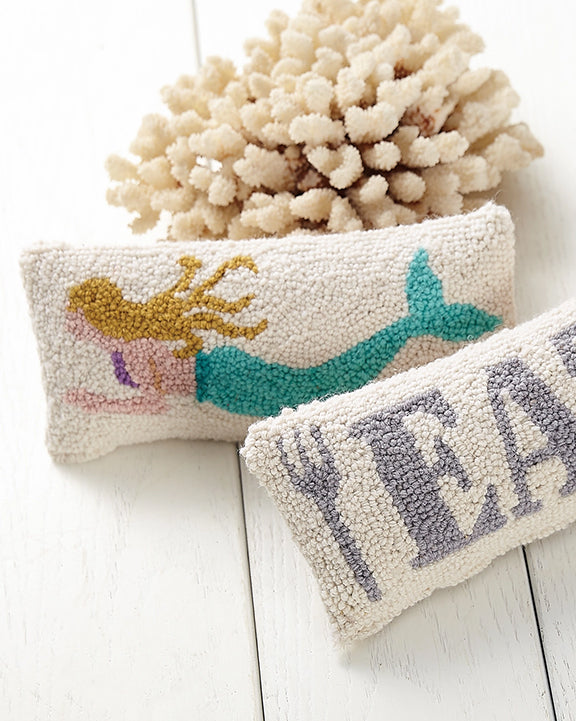 Blue Mermaid - Hook Pillow - Peking Handicraft - Printfresh