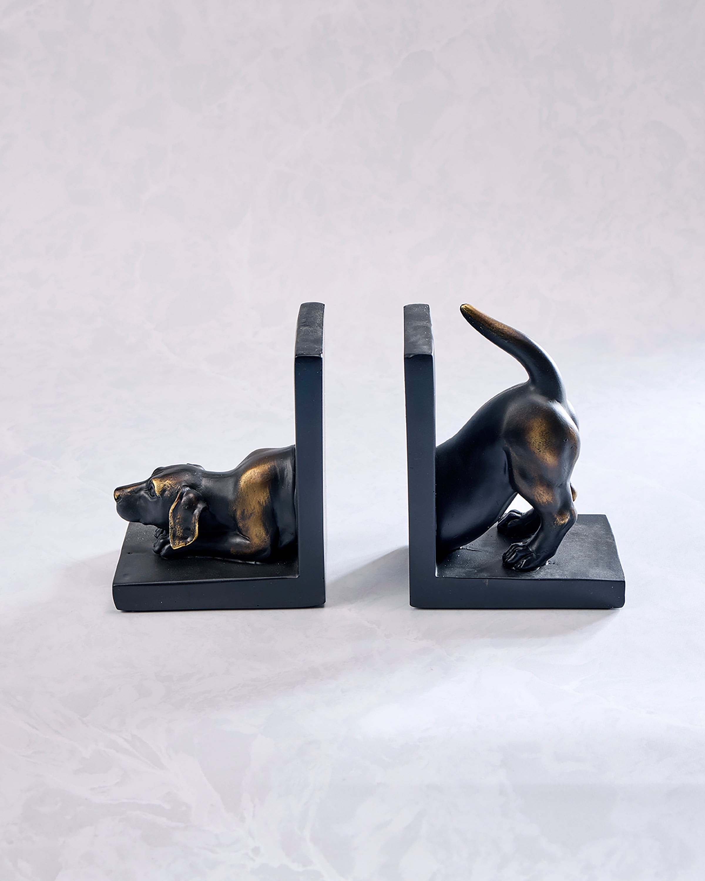 Bronze Patina - Labrador Dog Bookend Set - Dayna B – Printfresh