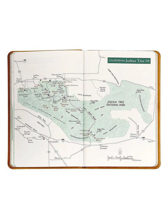 Brown - National Parks Pocket Atlas - Graphic Image Inc. - Printfresh