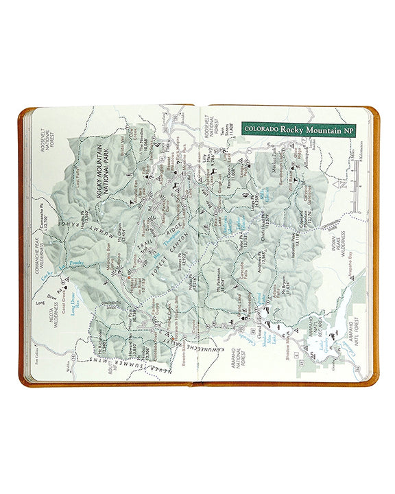 Brown - National Parks Pocket Atlas - Graphic Image Inc. - Printfresh