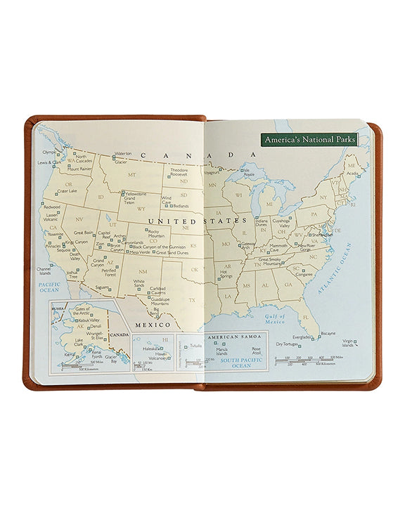 Brown - National Parks Pocket Atlas - Graphic Image Inc. - Printfresh