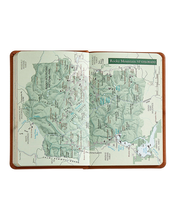 Brown - National Parks Pocket Atlas - Graphic Image Inc. - Printfresh