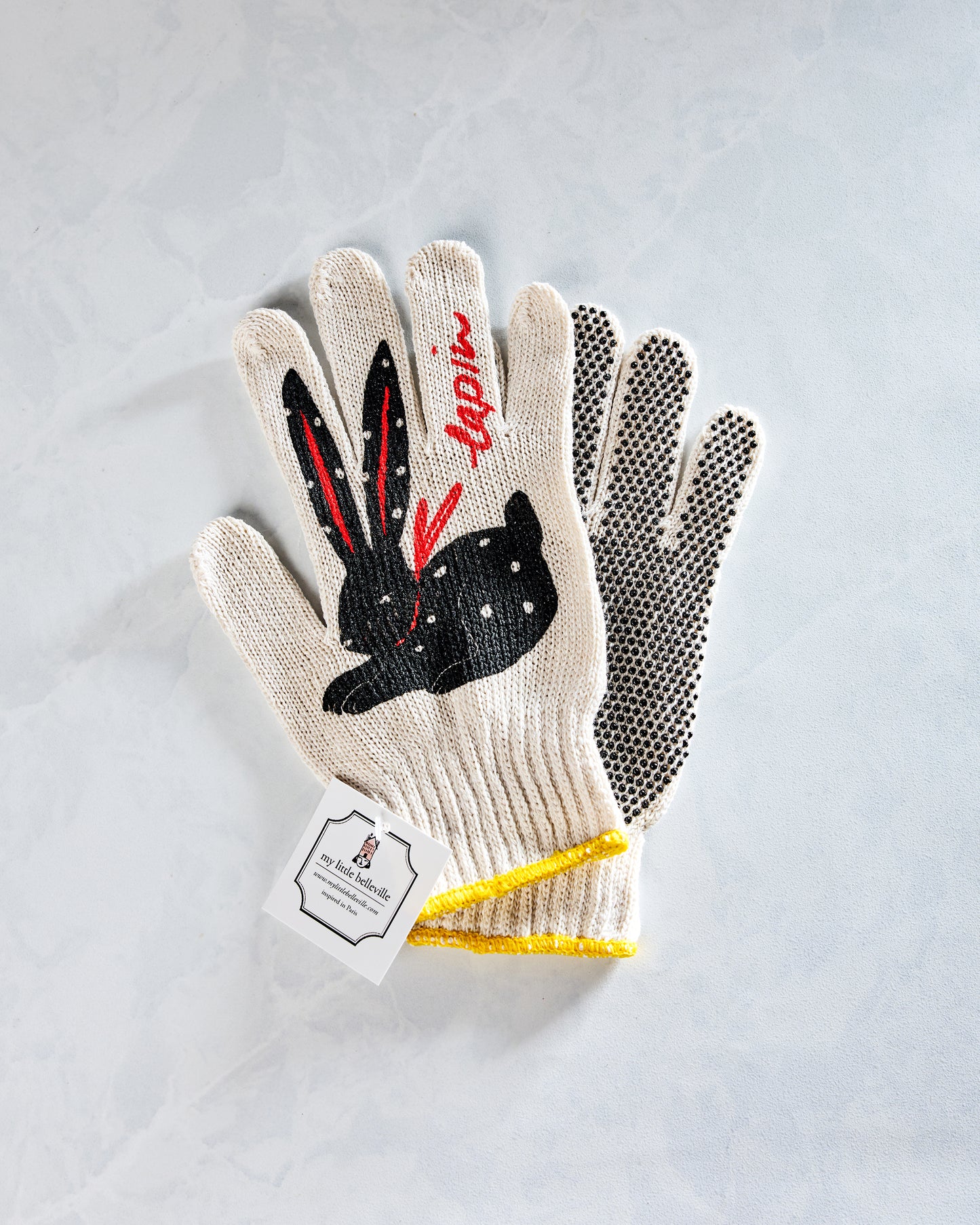 Multi - Bunny Gardening Gloves - My Little Belleville - Printfresh