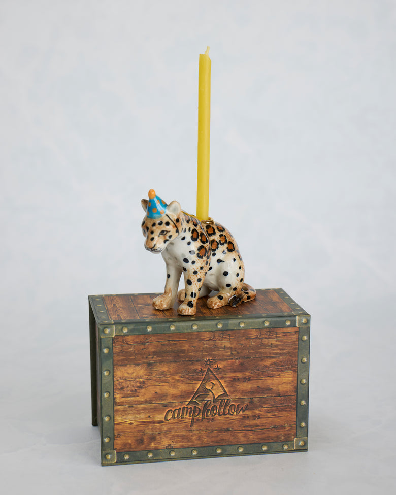 Brown - Birthday Cake Topper - Camp Hollow - Printfresh