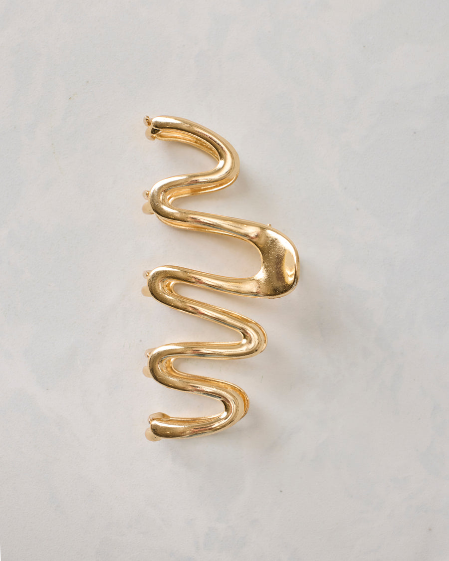 Gold - Carnival Claw Clip - L. Erickson - Printfresh