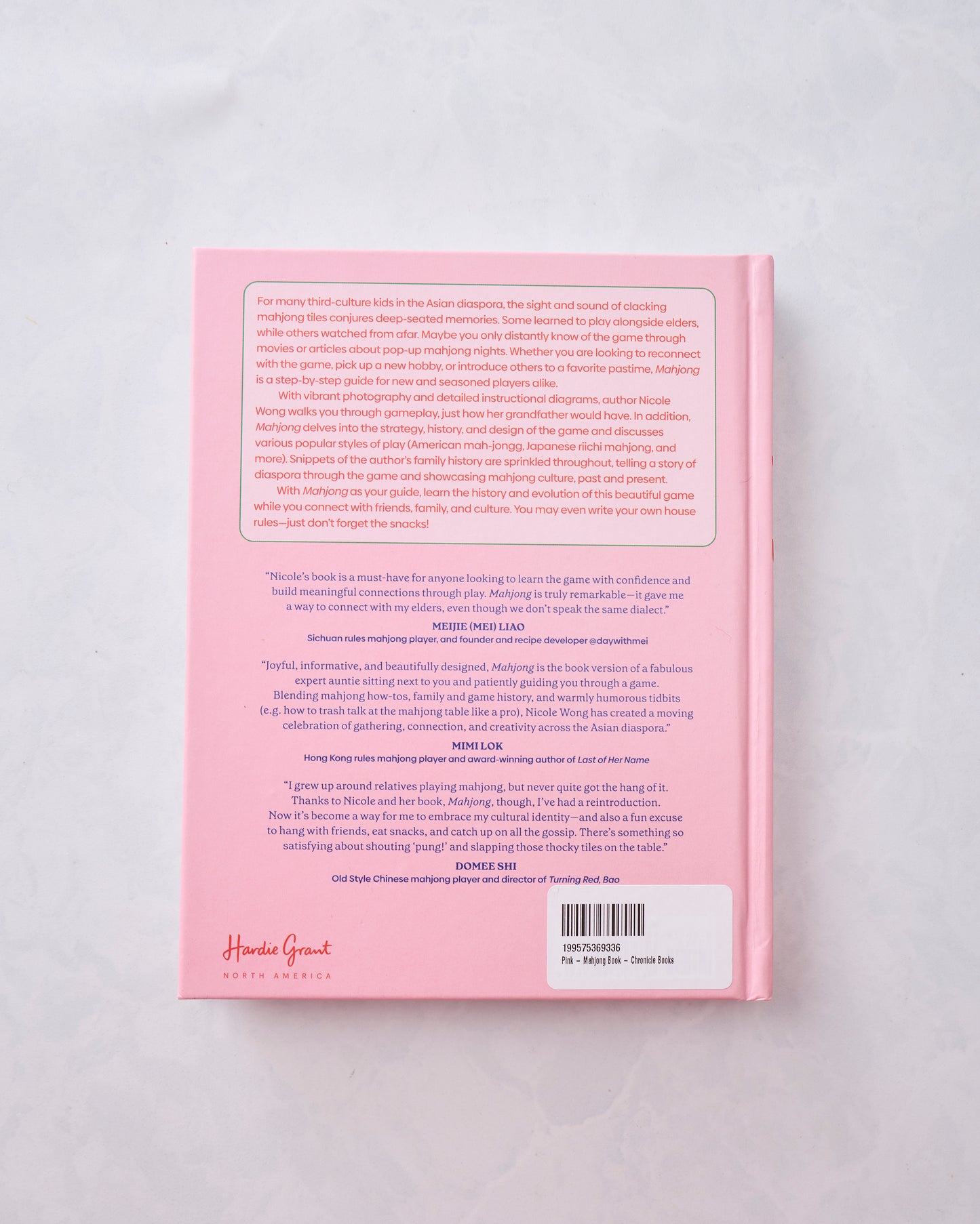 Pink - Mahjong Book - Chronicle Books
