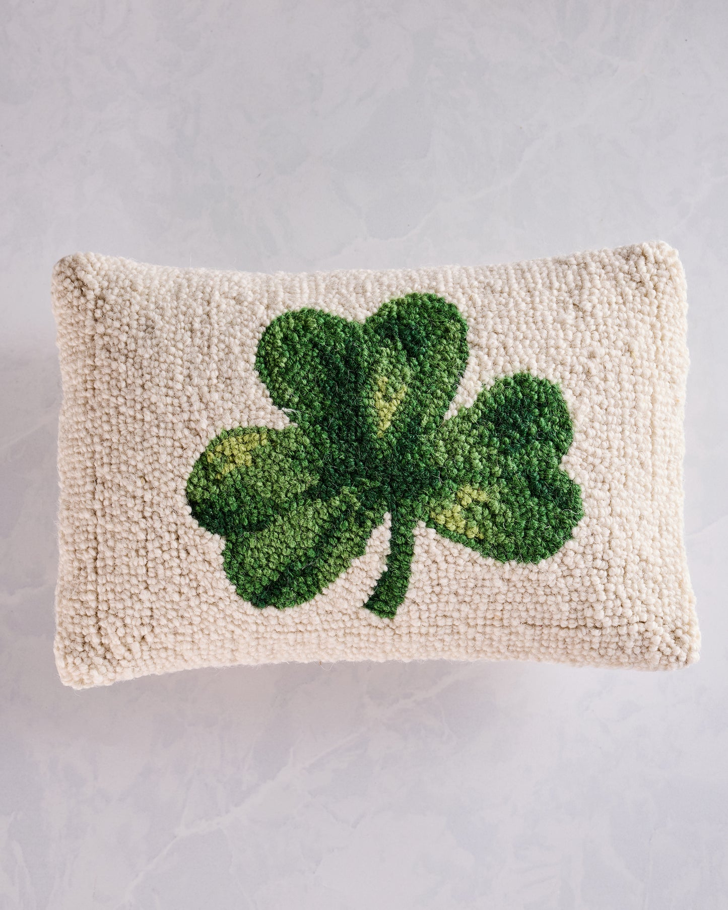 Green Combo - Shamrock Hook Pillow - Peking Handicraft - Printfresh