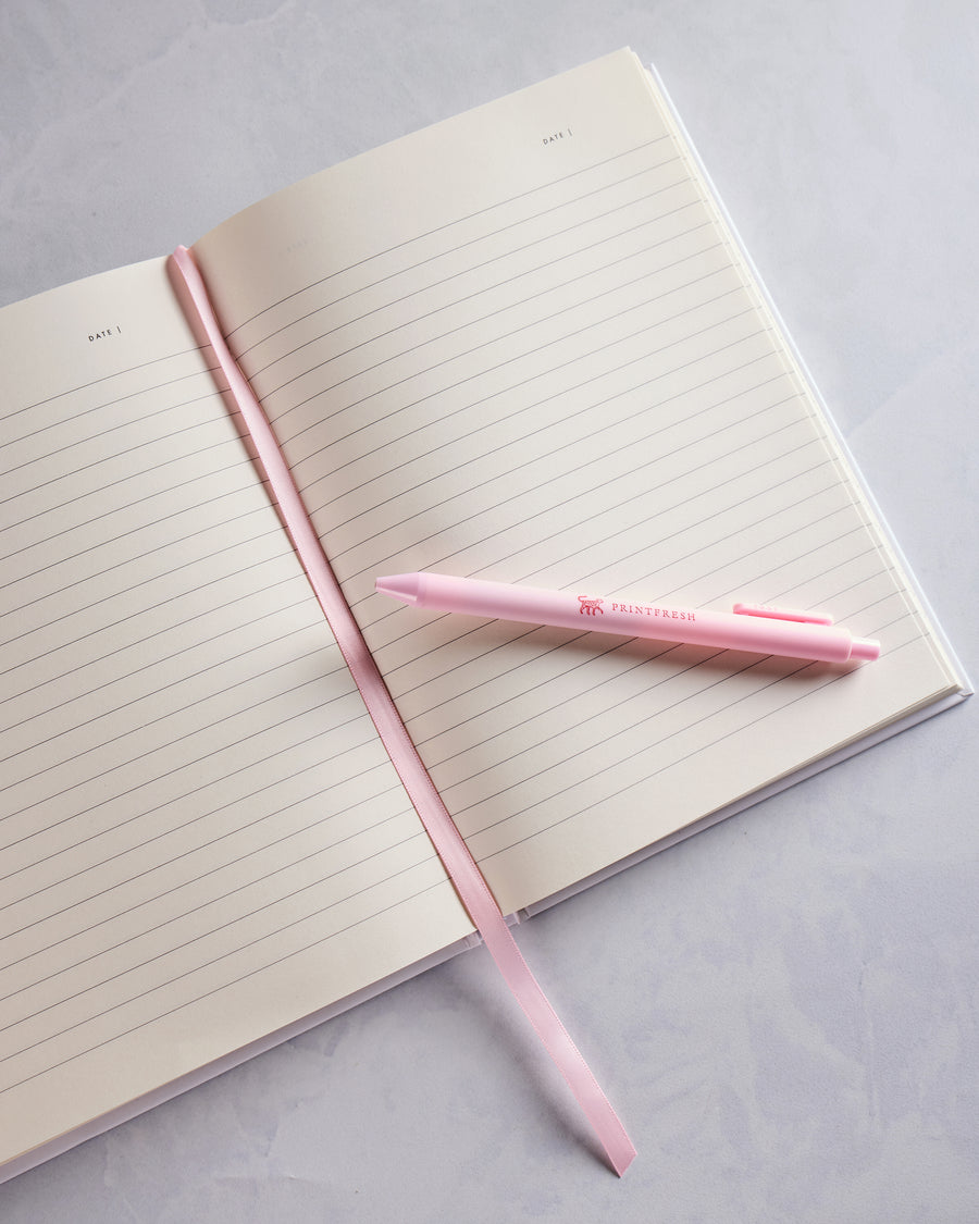 White - Dogue Hardcover Notebook - All the Ways to Say - USA - Printfresh