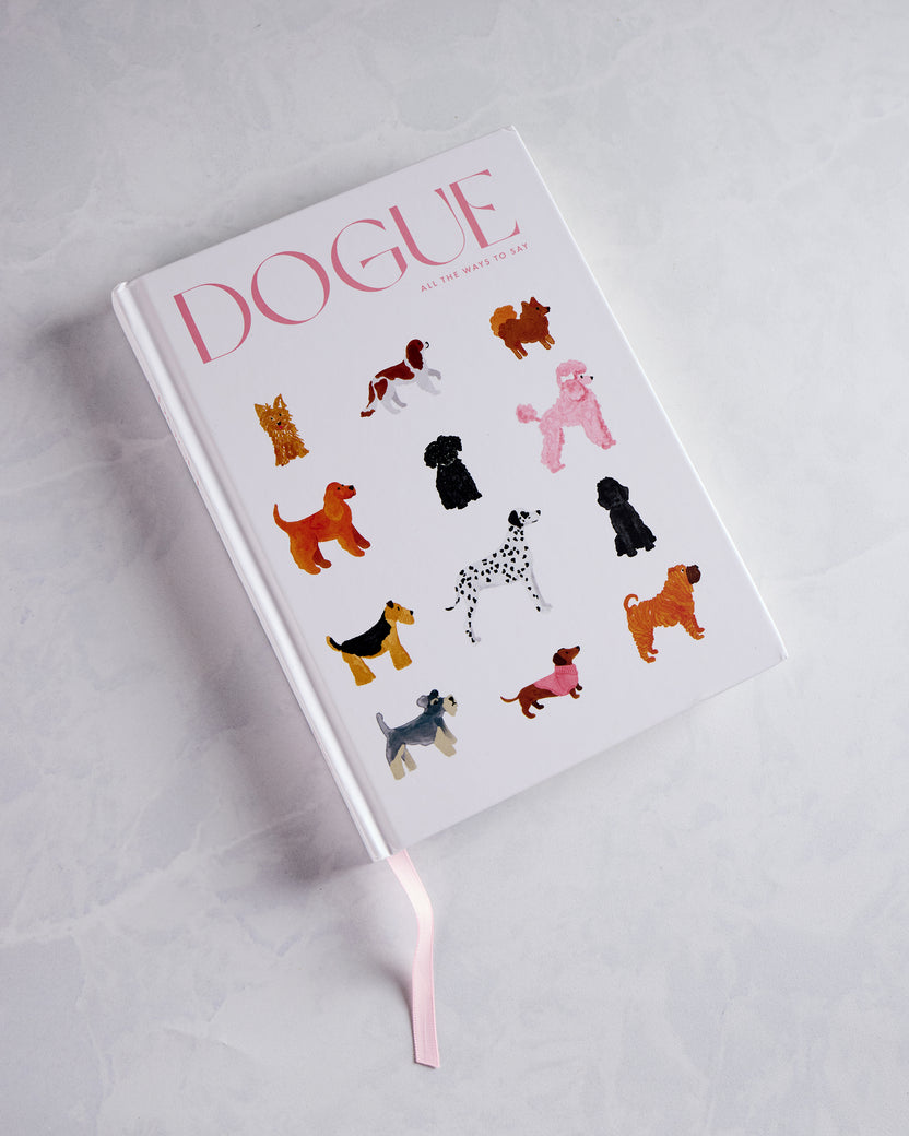 White - Dogue Hardcover Notebook - All the Ways to Say - USA - Printfresh