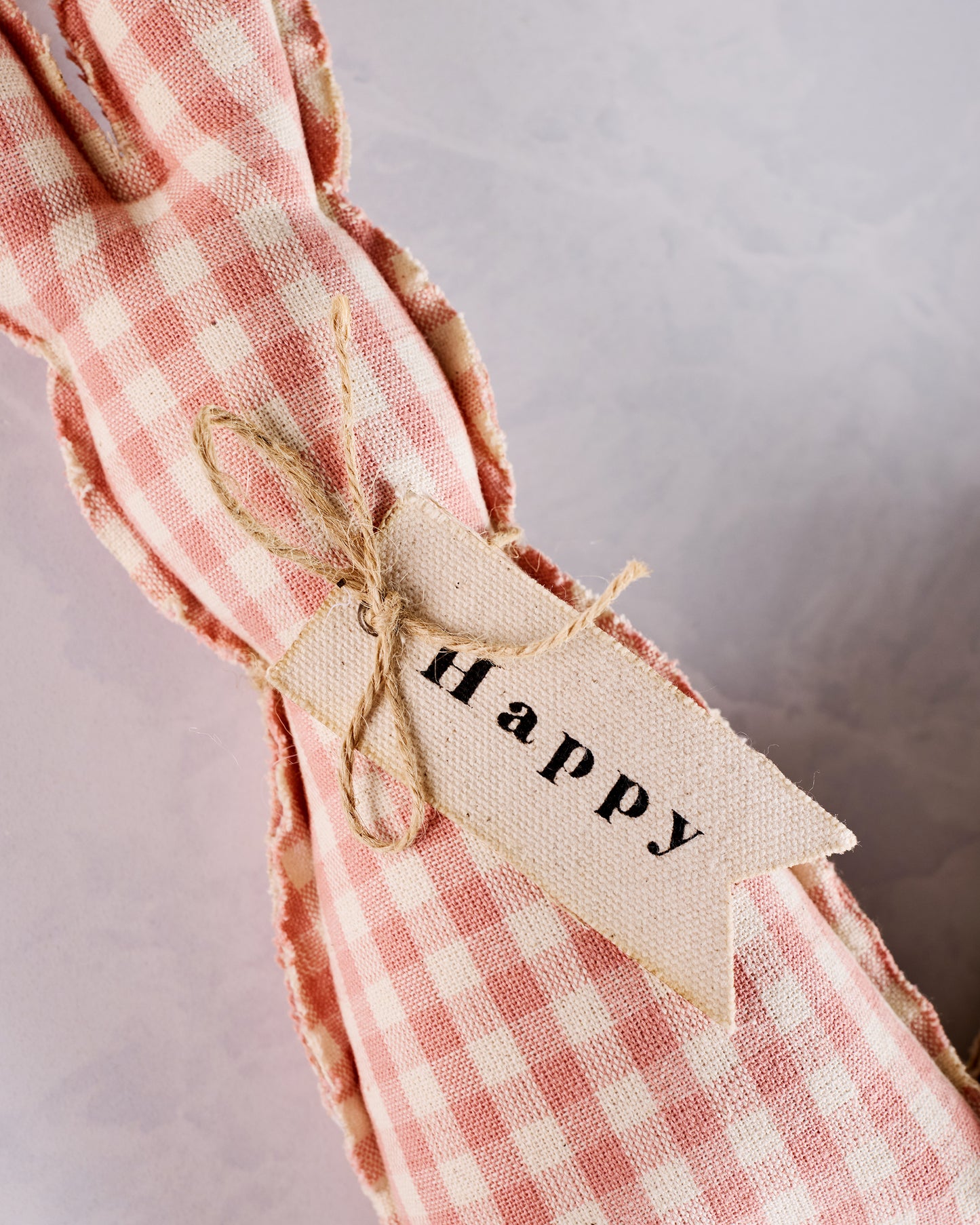 Pink Combo - Fabric Bunnies - Set of 3 - Audrey's Home & Gift - Printfresh