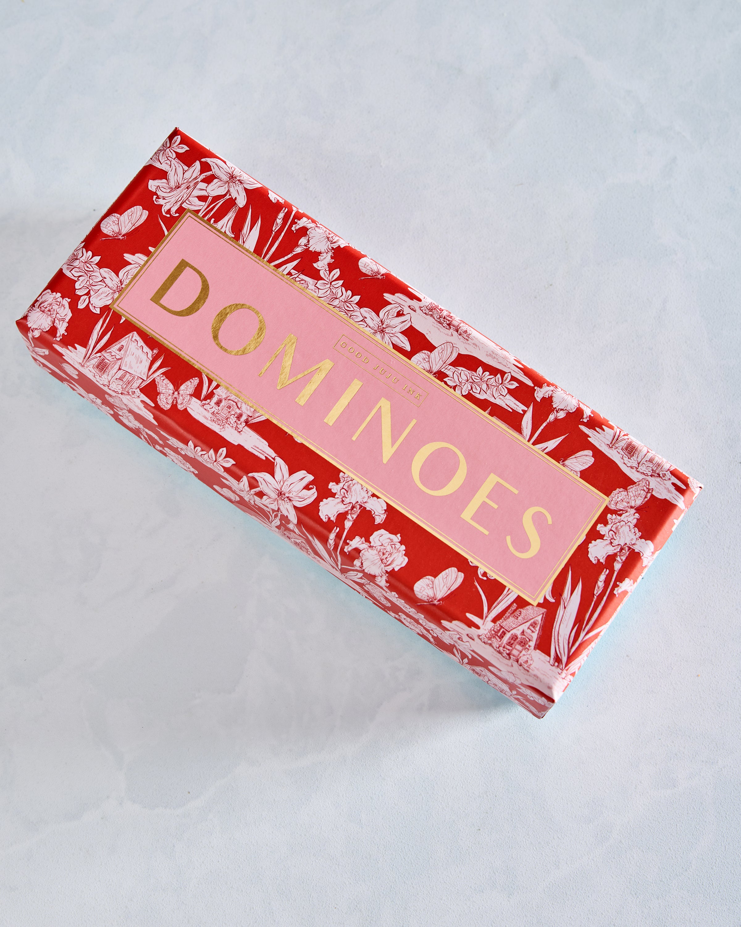 Coral - Fairy House Toile Domino Set - Good Juju Ink – Printfresh