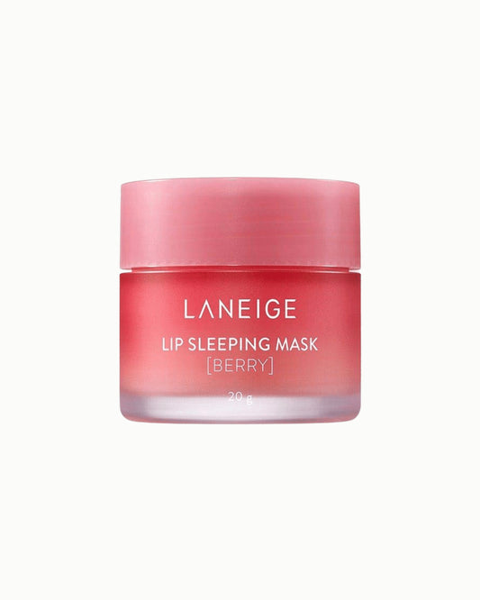 Pink Laneige Lip Sleeping Mask Berry jar