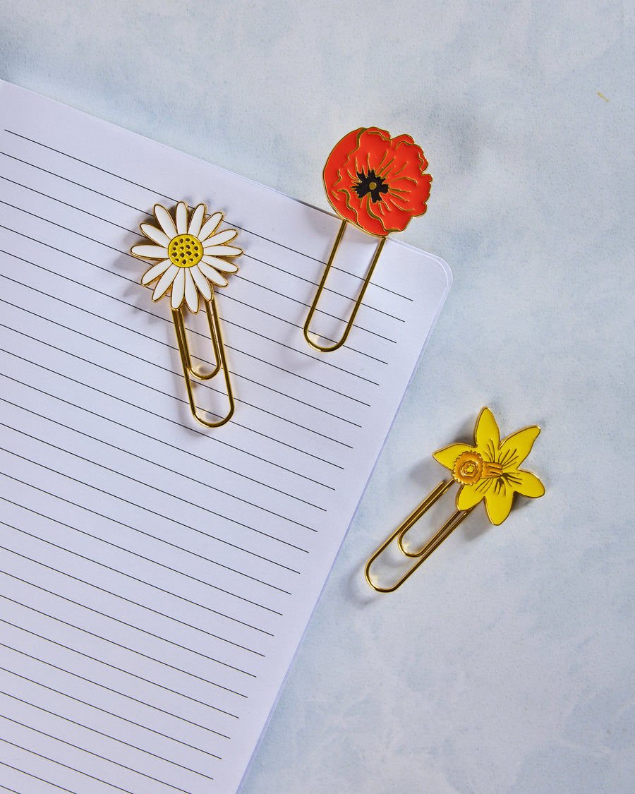 Garden Study - Garden Study Enamel Paper Clip Set - Rifle Paper Co. - Printfresh