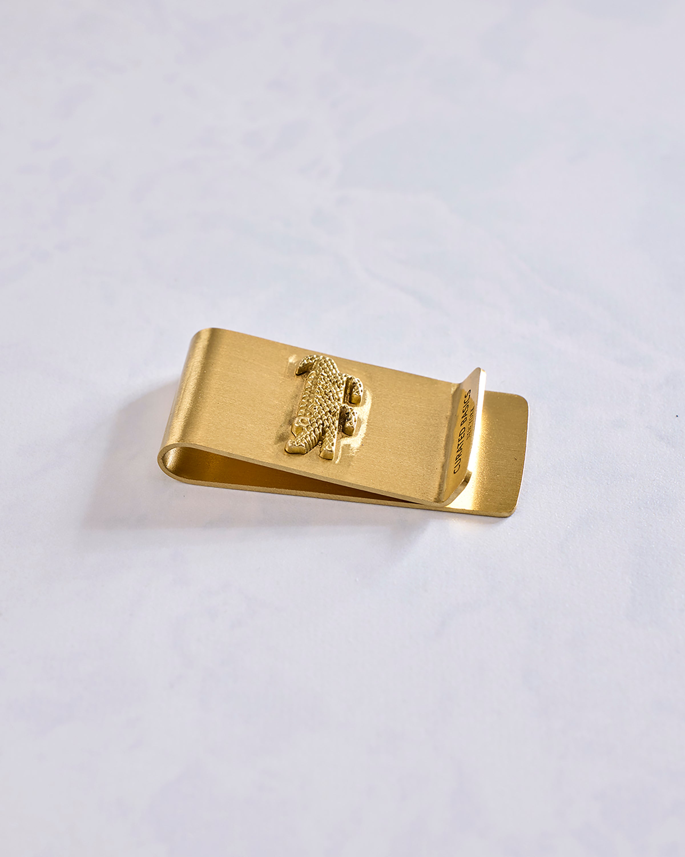 Gold - Crocodile Money Clip - Curated Basics – Printfresh