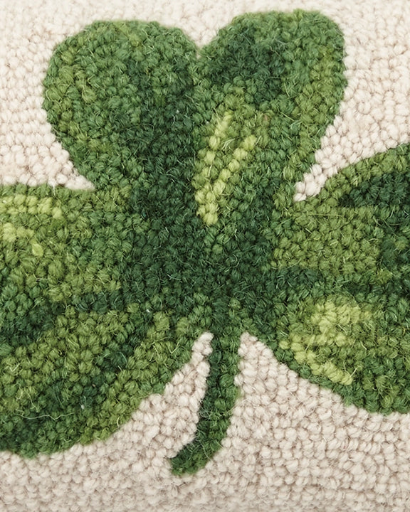 Green Combo - Shamrock Hook Pillow - Peking Handicraft - Printfresh