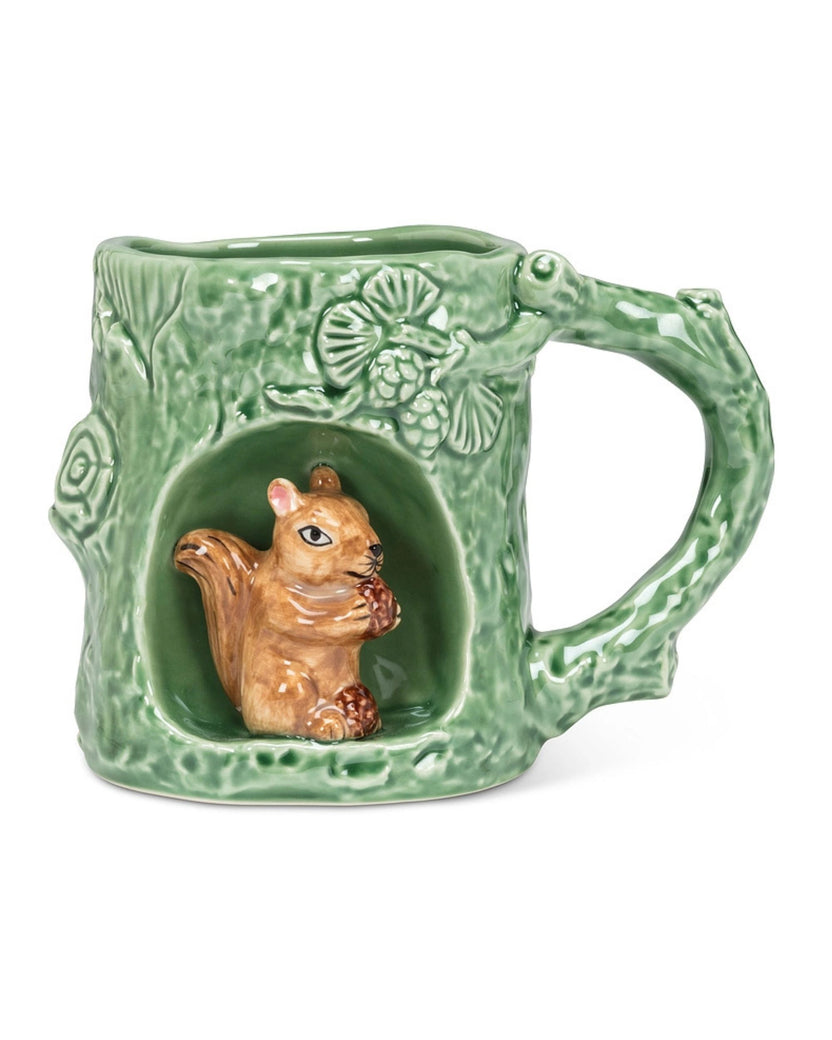 Green Combo - Squirrel Mug - Abbott