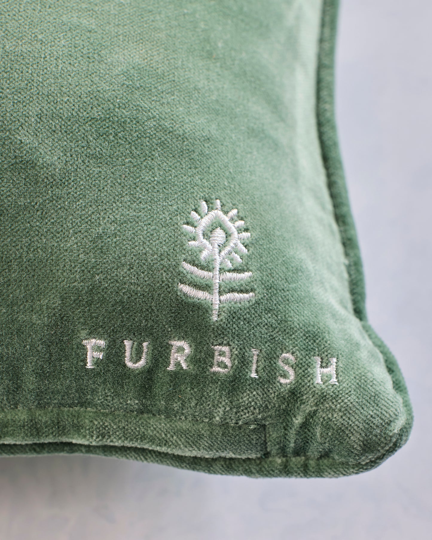 Green Combo - Make it a Double Needlepoint Pillow - Furbish Studio