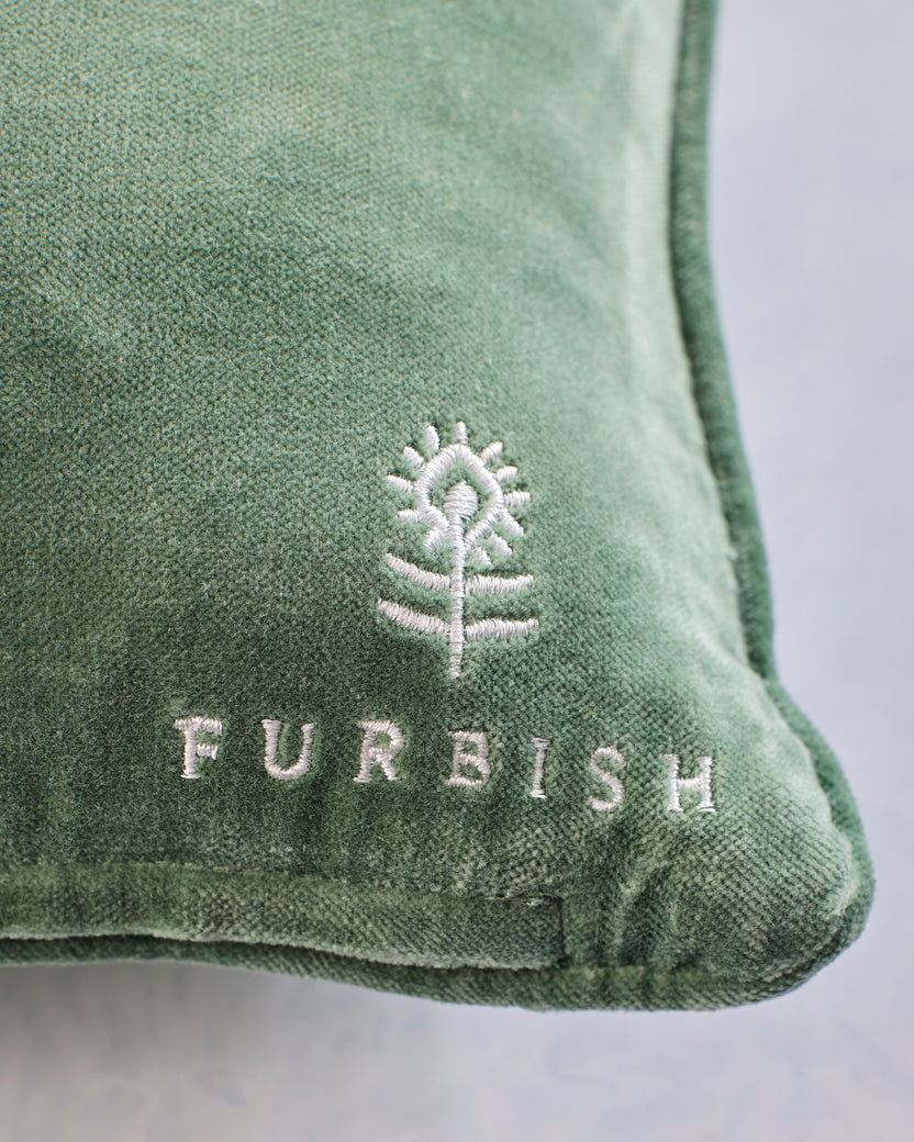 Green Combo - Make it a Double Needlepoint Pillow - Furbish Studio