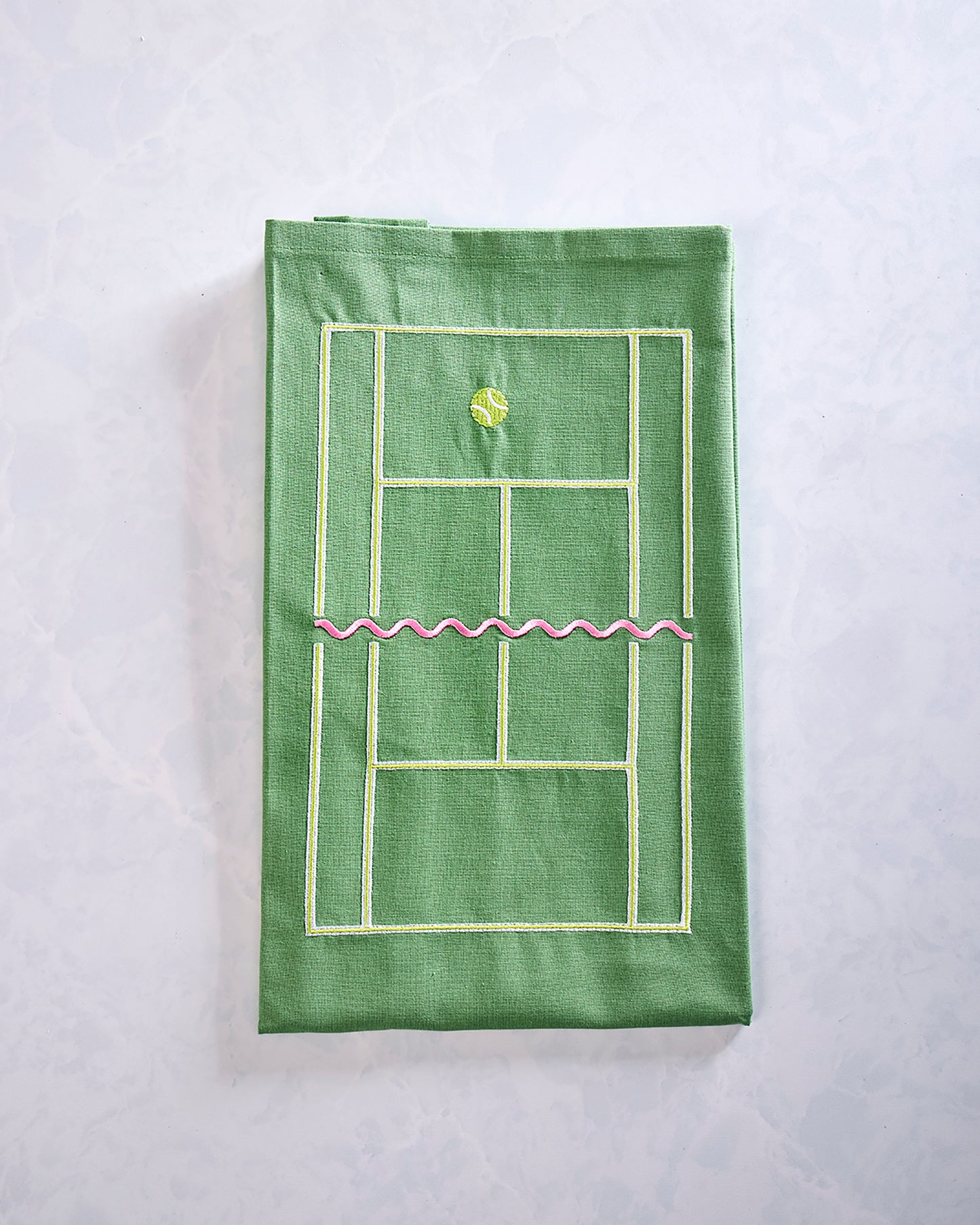 Green Combo - Tennis Time Teal Towel - Lynen