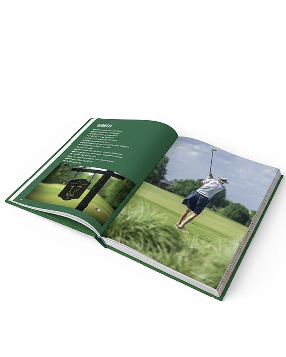 Green - Golf Bum Coffee Table Book - Johnny Vacay - Printfresh