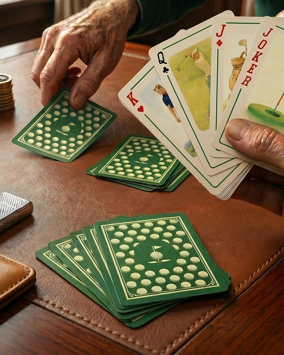 Green - Legendary Courses Playing Cards - Shuffle Club Co - Printfresh