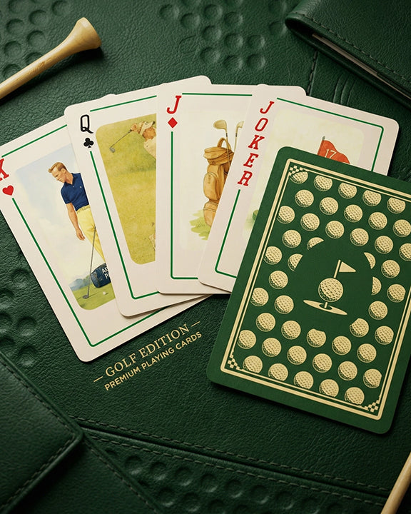 Green - Legendary Courses Playing Cards - Shuffle Club Co - Printfresh