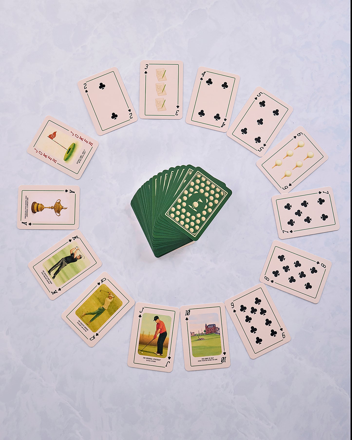 Green - Legendary Courses Playing Cards - Shuffle Club Co