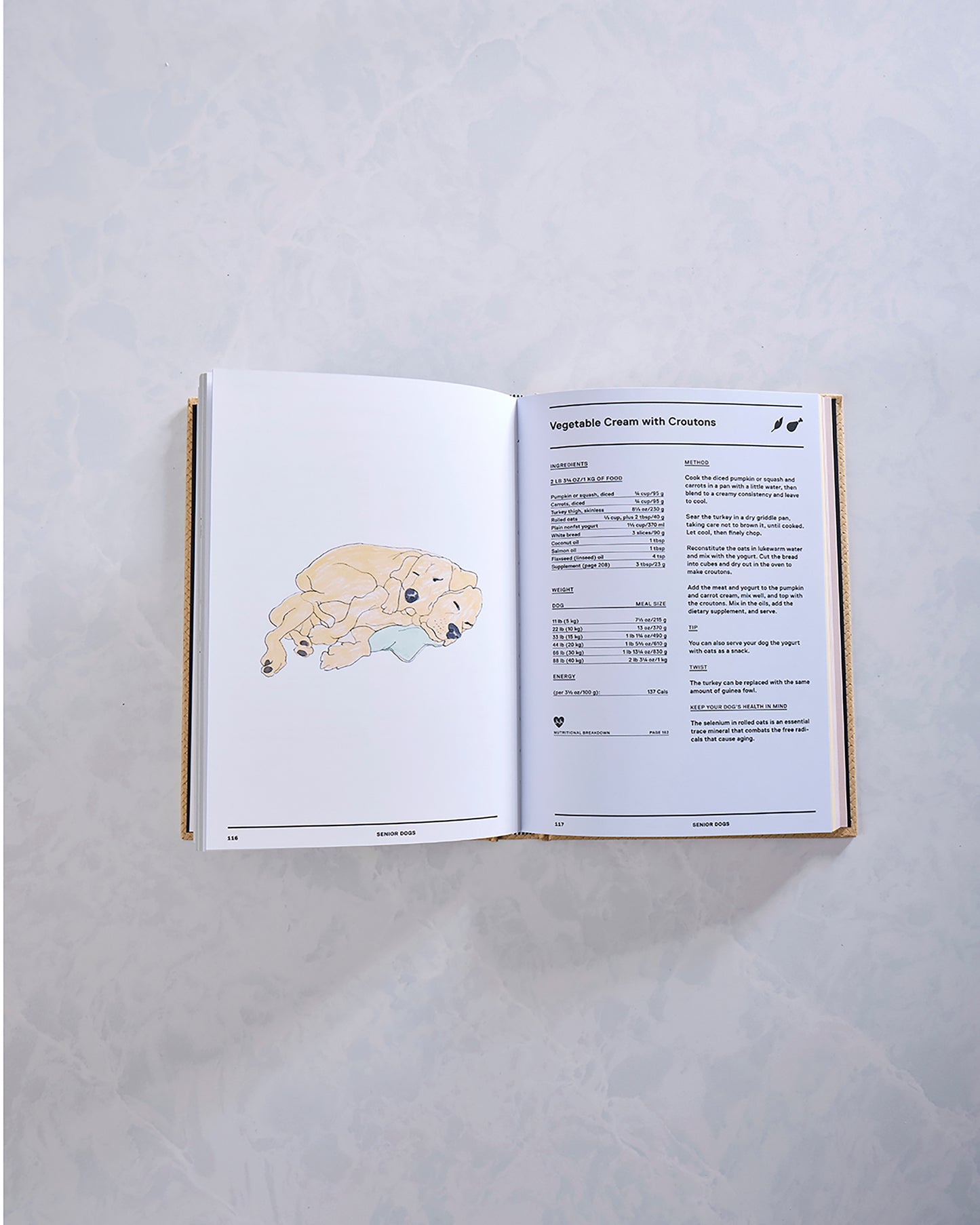 Honey Gold - Feed Me: 50 Home Cooked Meals For Your Dog - Phaidon
