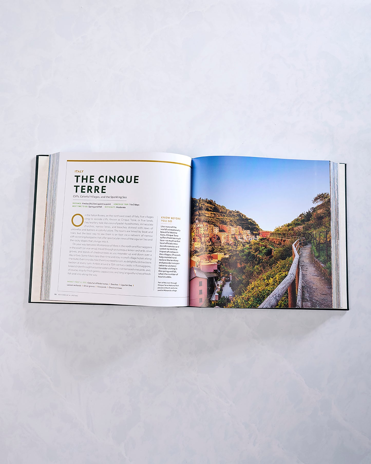 Hunter Green - 100 Hikes of A Lifetime: the World's Ultimate Scenic Trails - Graphic Image Inc.