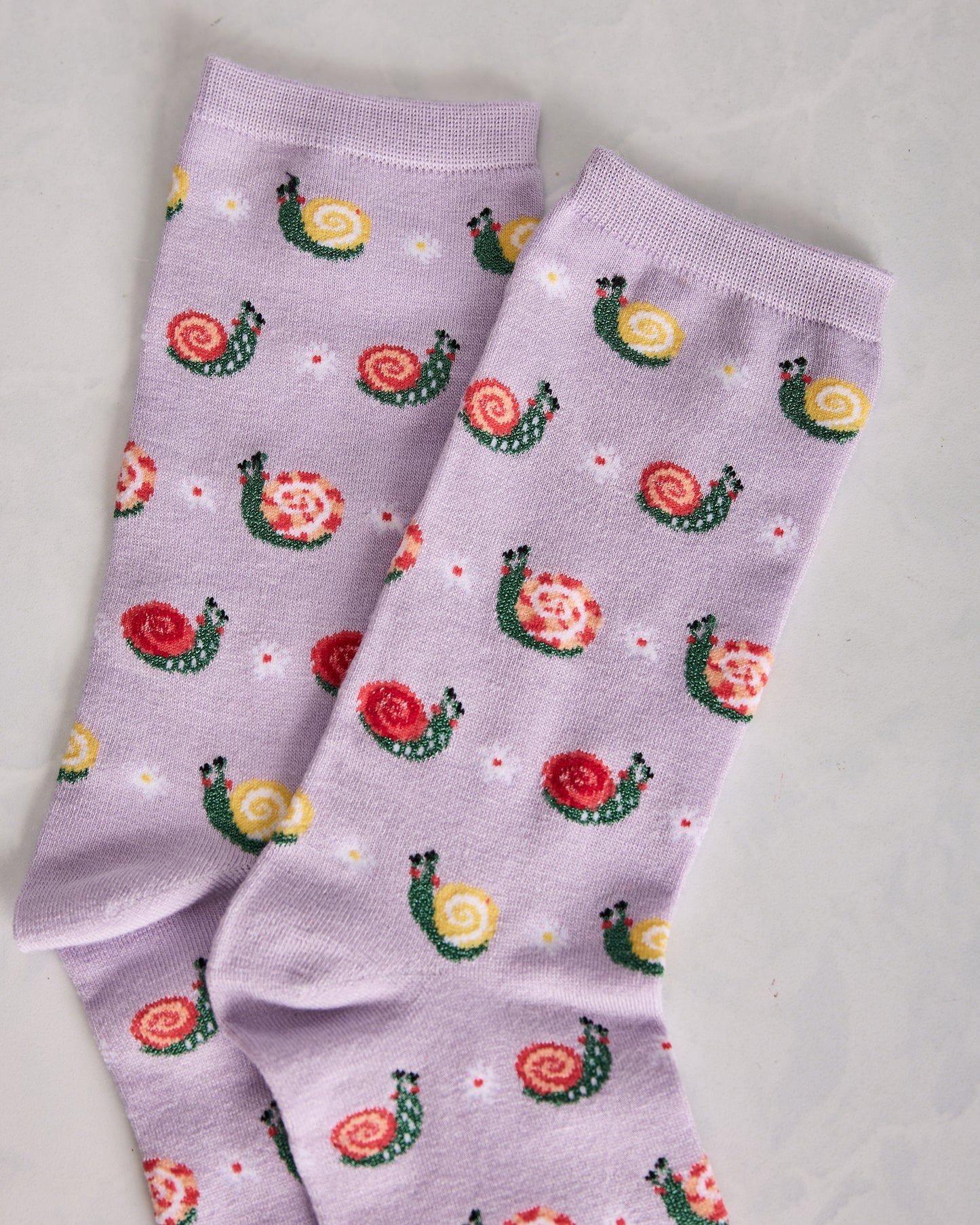 Lavender Combo - Snails Bamboo Crew - Infinity Classics - Printfresh